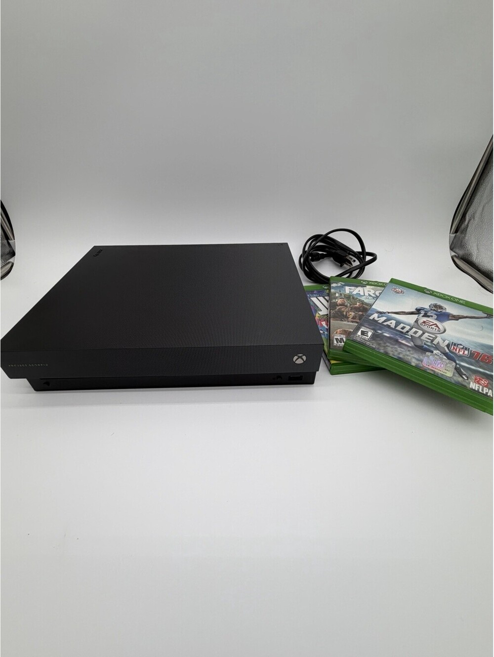 Microsoft Project Scorpio Edition Xbox One X 1TB Black Fade to Gray 1787